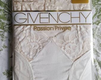 Vintage Givenchy 224 Passion Privee Lace Trim Sheer 